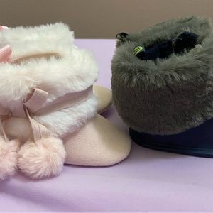 Lot of like new baby girl shoes